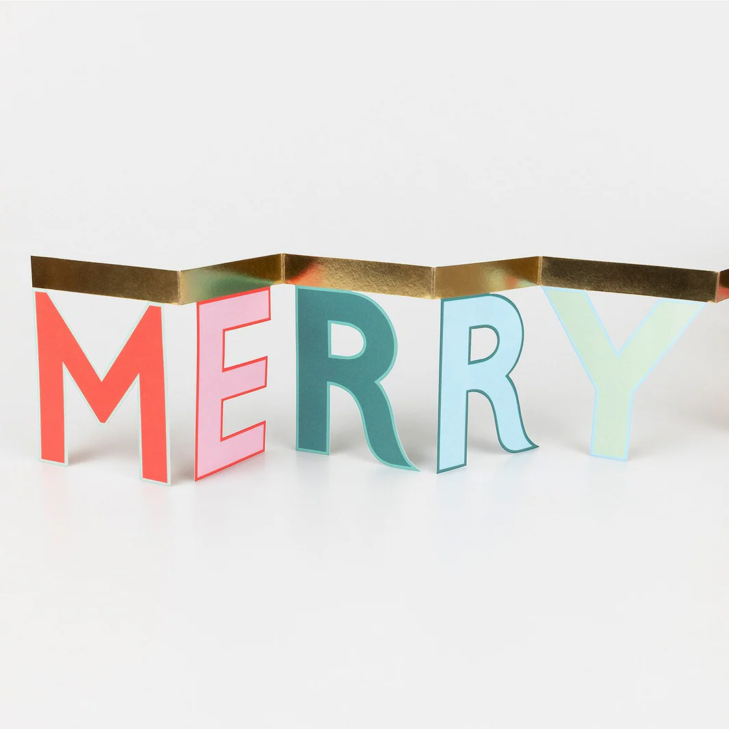 Merry Christmas Concertina Card - Image 2