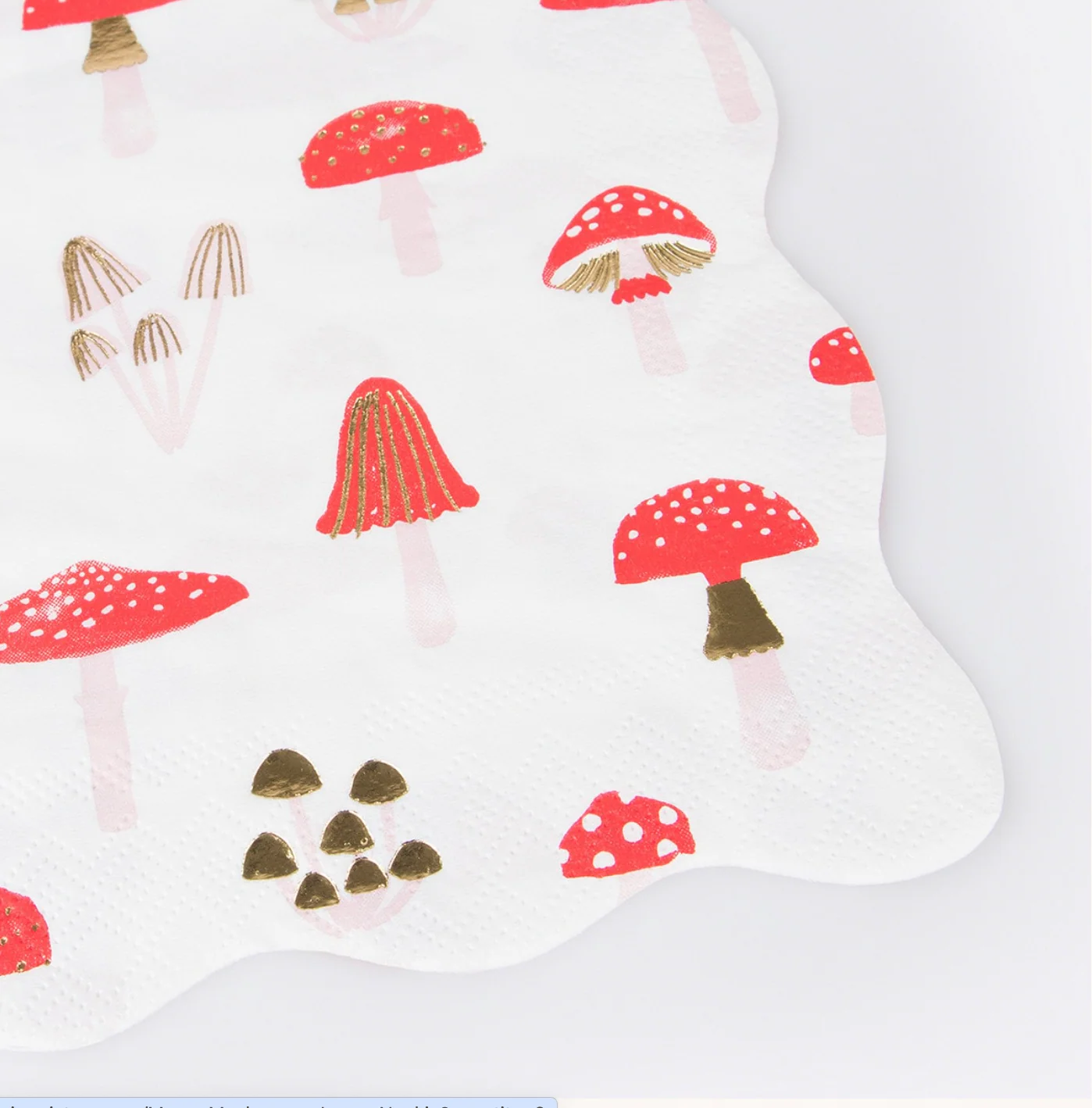 Merry Mushrooms Large Napkins (16pk) - Image 3