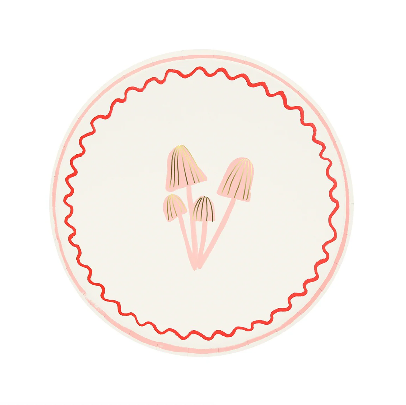Merry Mushrooms Side Plates (8pk) - Image 3