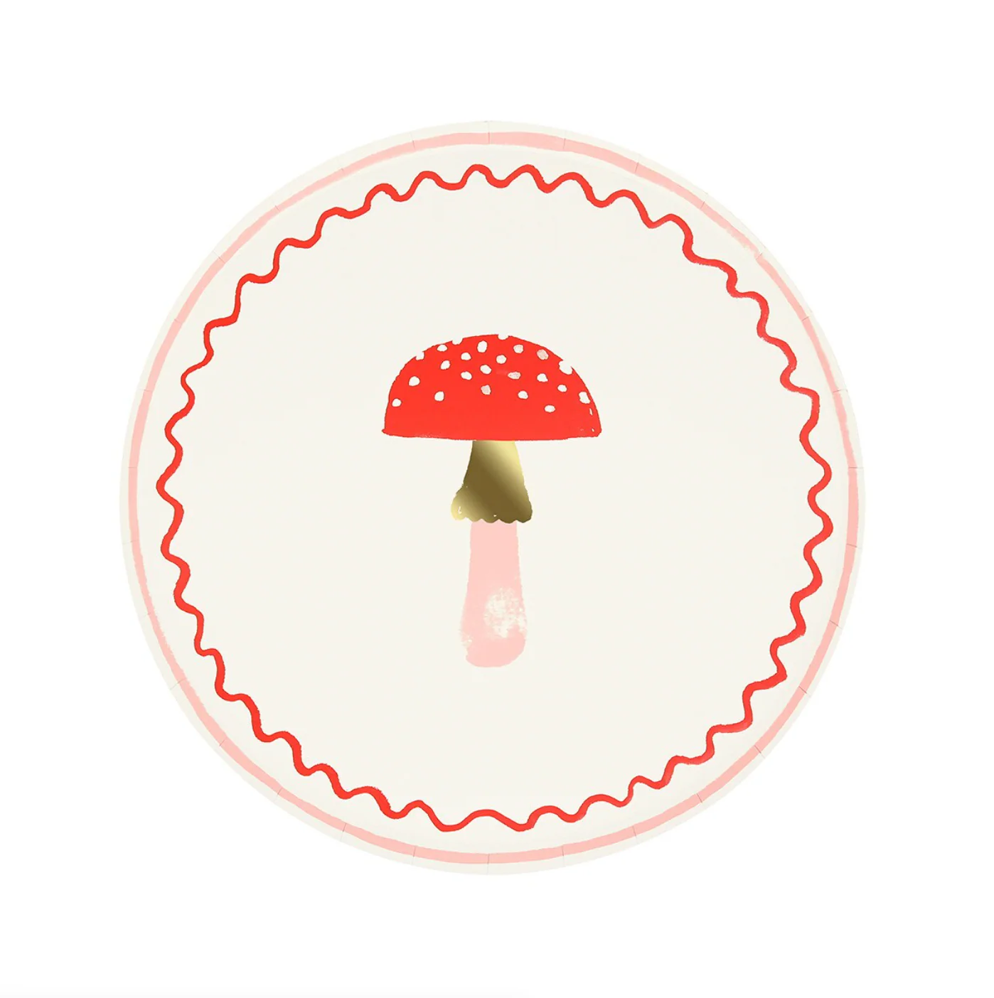 Merry Mushrooms Side Plates (8pk) - Image 5