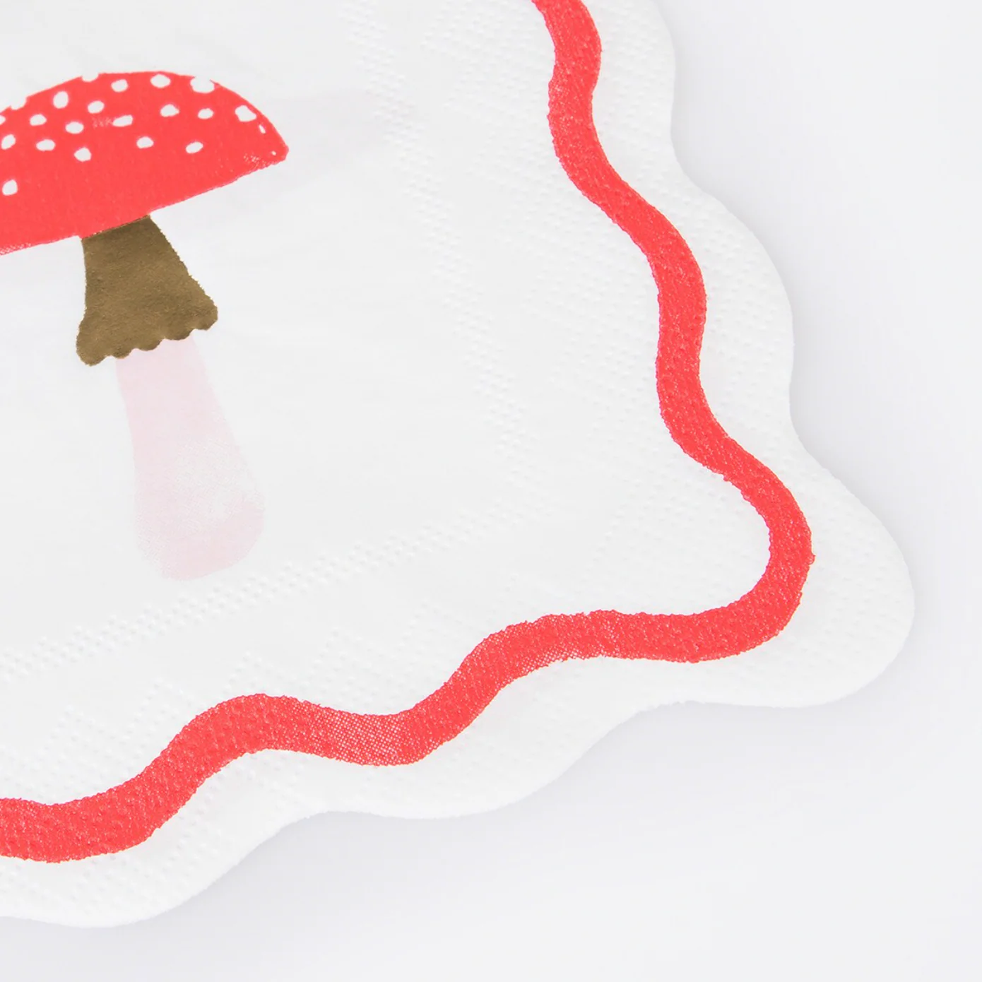 Merry Mushrooms Small Napkins (16pk) - Image 2