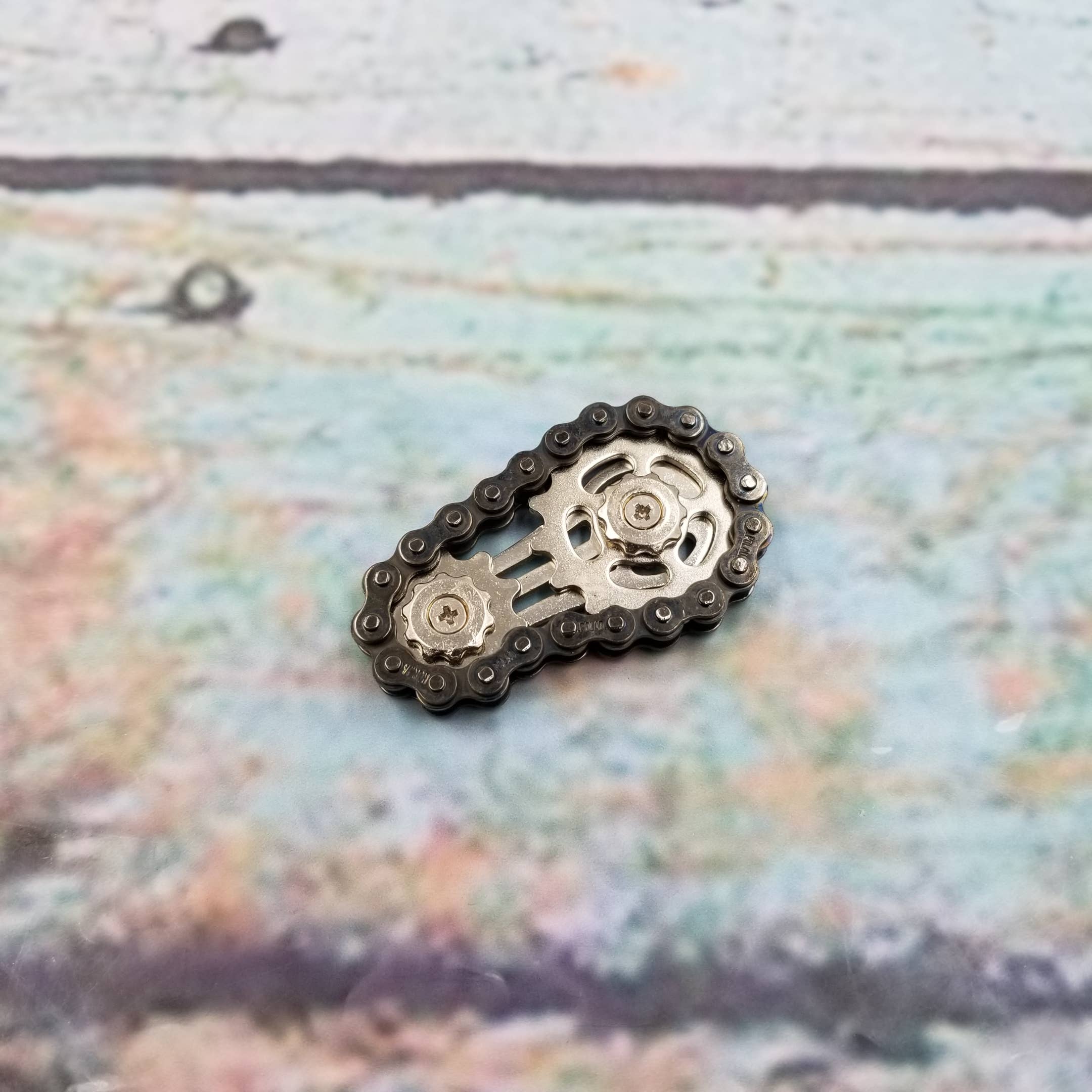 Metal Bicycle Chain Decompression Toy Fidget Toy - Image 2