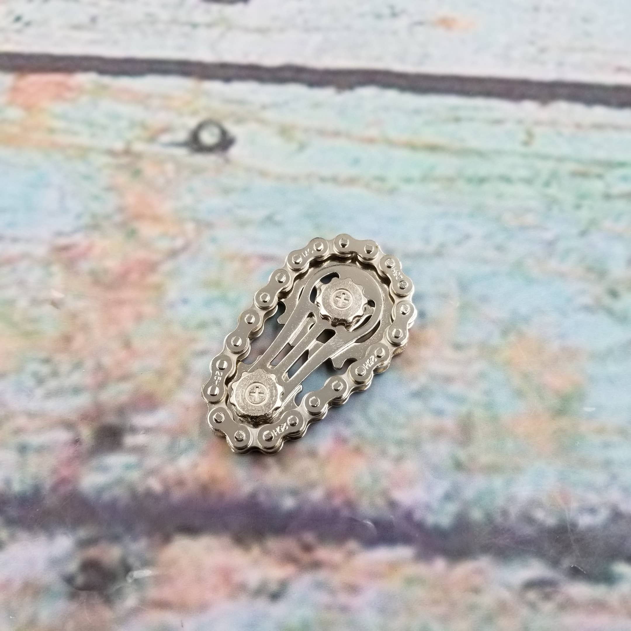 Metal Bicycle Chain Decompression Toy Fidget Toy - Image 3