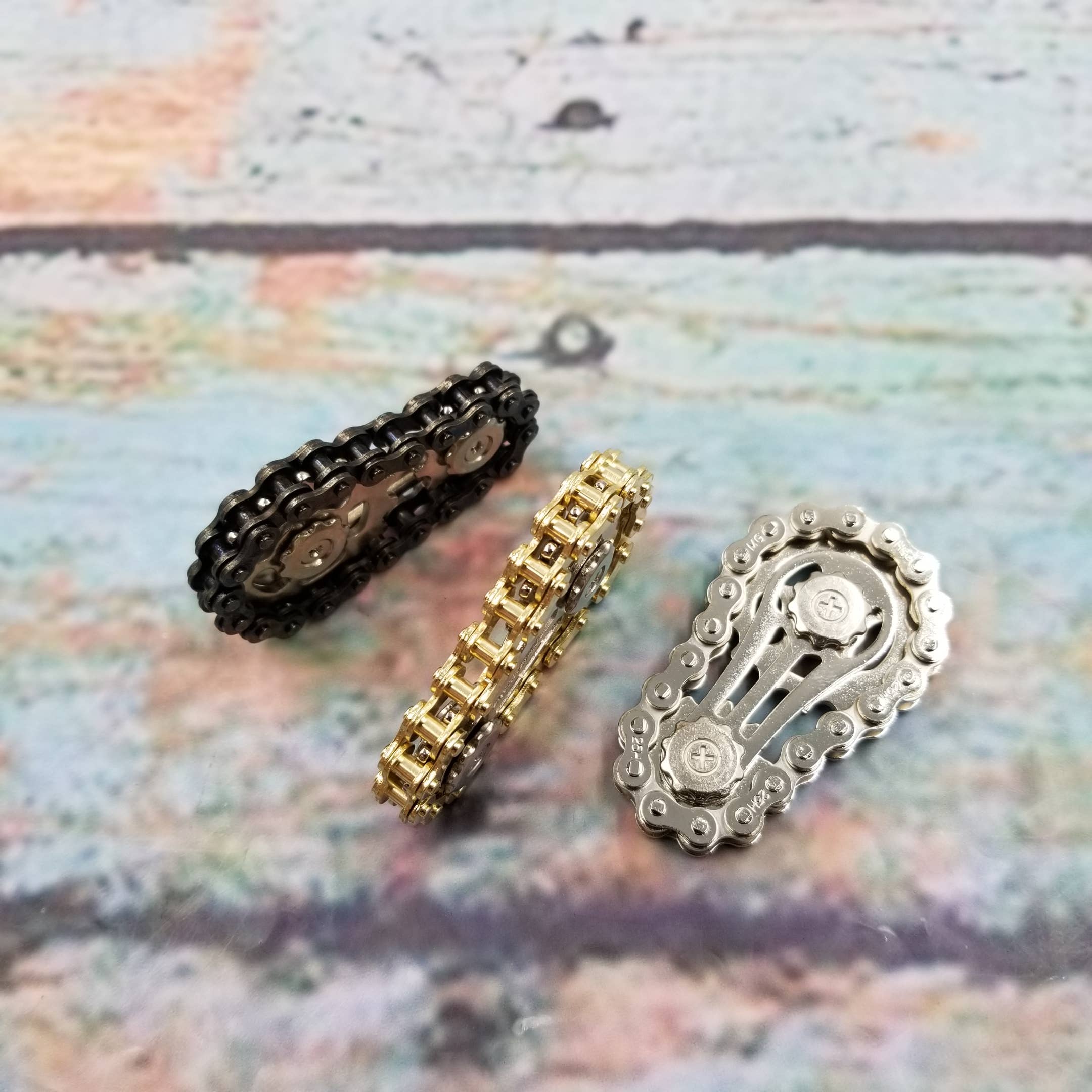 Metal Bicycle Chain Decompression Toy Fidget Toy - Image 5