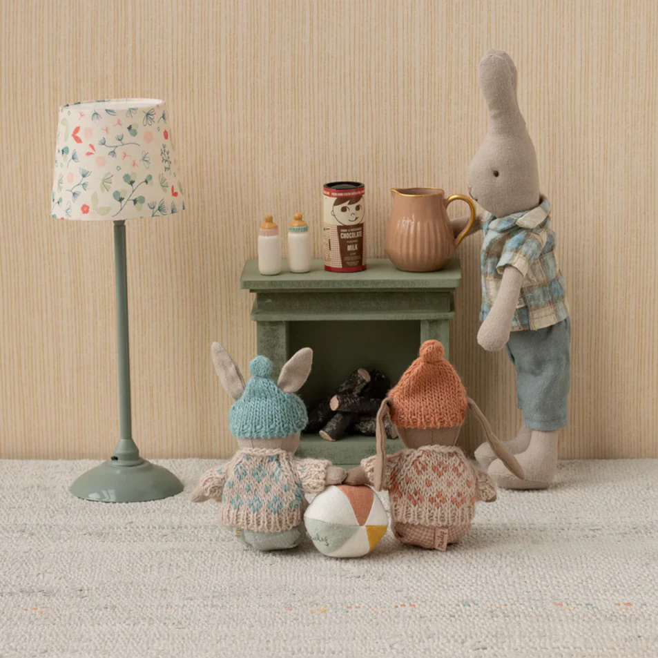 Micro Winter Bunny - Brown - Rose - Image 2