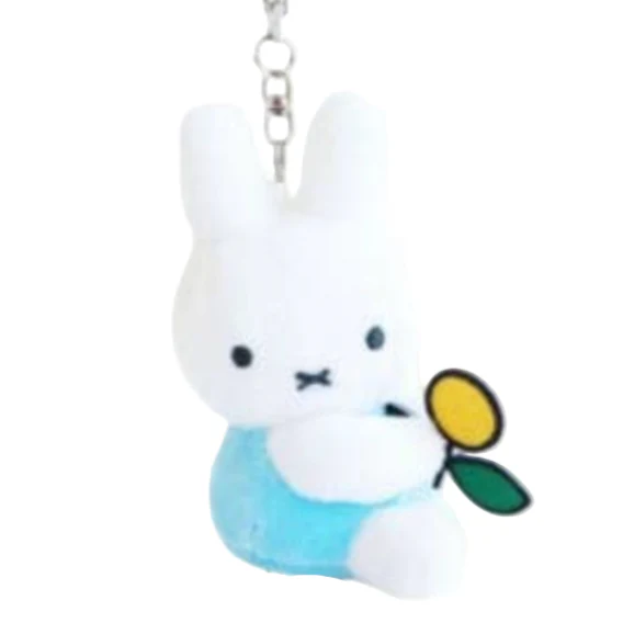 Miffy & Friends with Flower Plush Key Chain bag Charm - Image 15