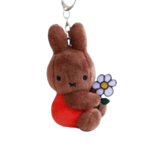 Miffy & Friends with Flower Plush Key Chain bag Charm - Image 16