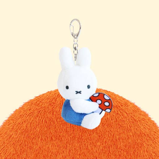 Miffy & Friends with Flower Plush Key Chain bag Charm - Image 7
