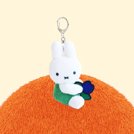 Miffy & Friends with Flower Plush Key Chain bag Charm - Image 9