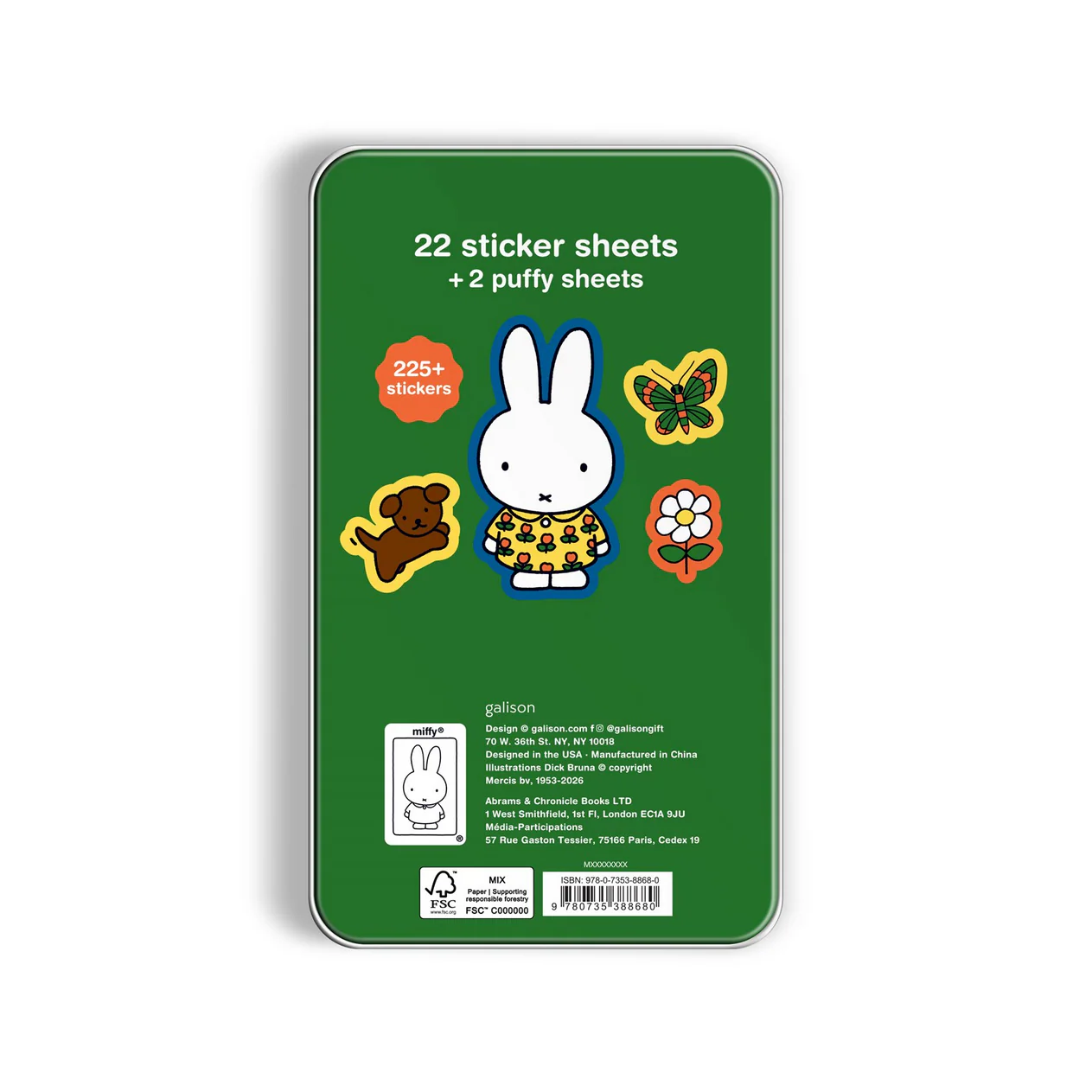 Miffy Sticker Tin - Image 8