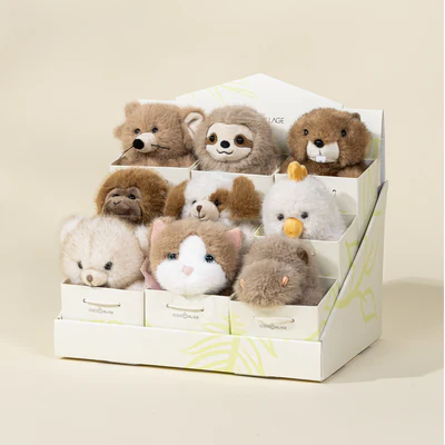 Mini Gift Plush Toy - Beige Cat - Image 3