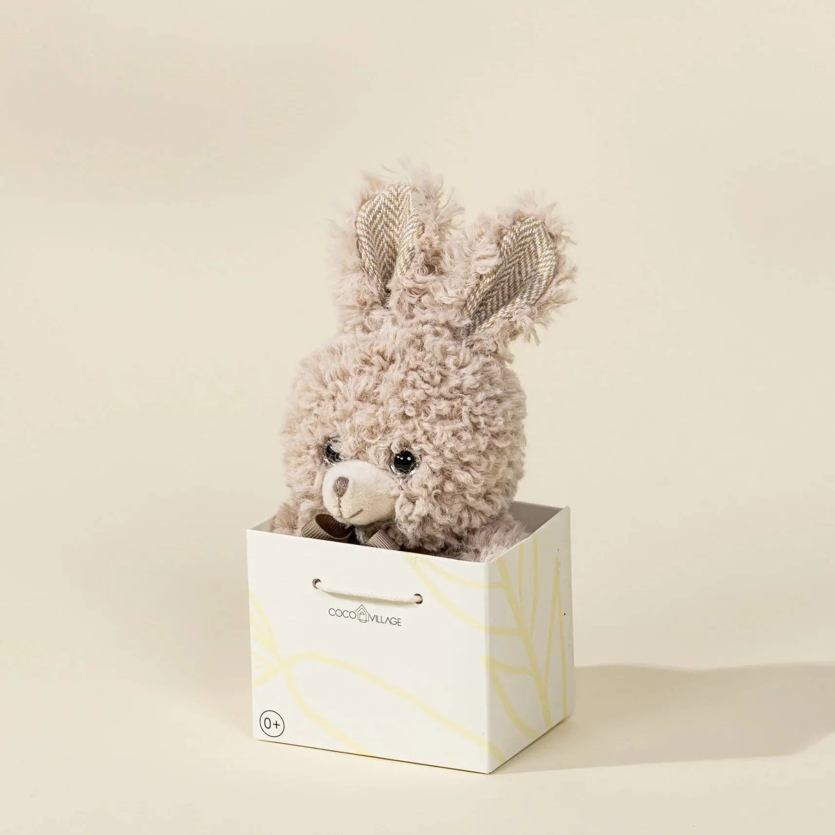 Mini Gift Plush Toy - Beige Rabbit - Image 2