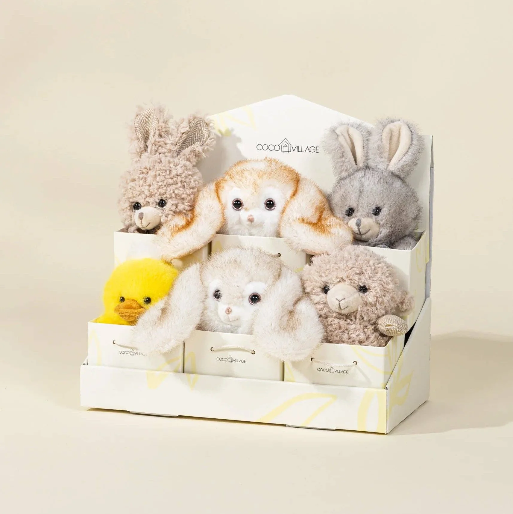 Mini Gift Plush Toy - Beige Rabbit - Image 3