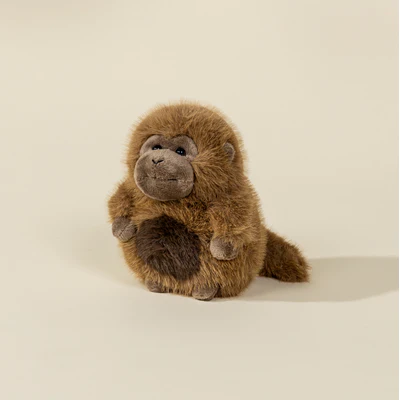 Mini Gift Plush Toy - Brown Monkey