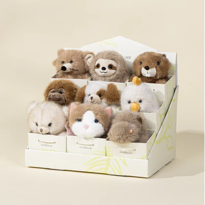Mini Gift Plush Toy - Brown Monkey - Image 3