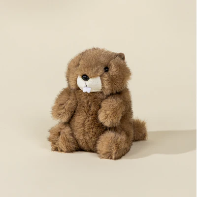 Mini Gift Plush Toy - Brown Otter