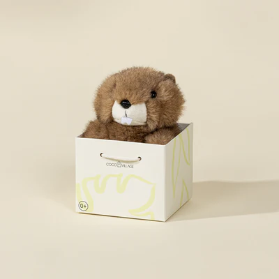 Mini Gift Plush Toy - Brown Otter - Image 2