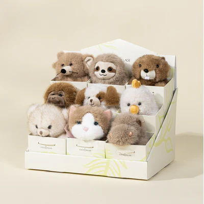 Mini Gift Plush Toy - Brown Otter - Image 3
