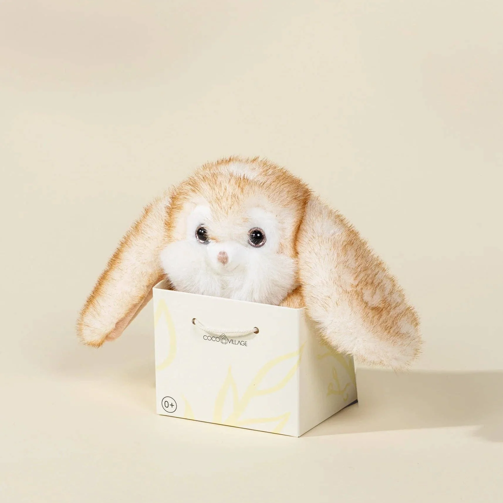 Mini Gift Plush Toy - Brown Rabbit - Image 2