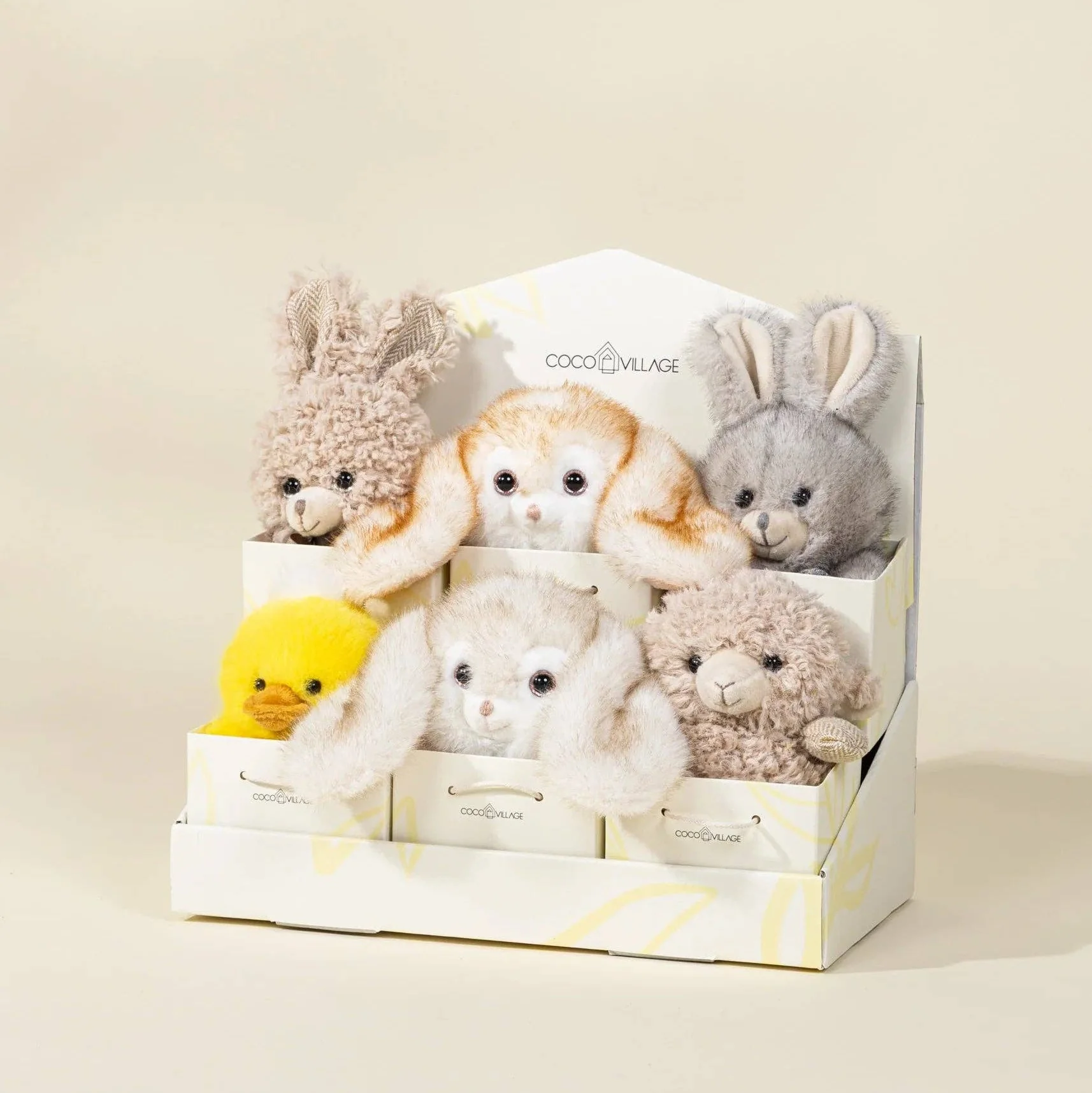 Mini Gift Plush Toy - Brown Rabbit - Image 3