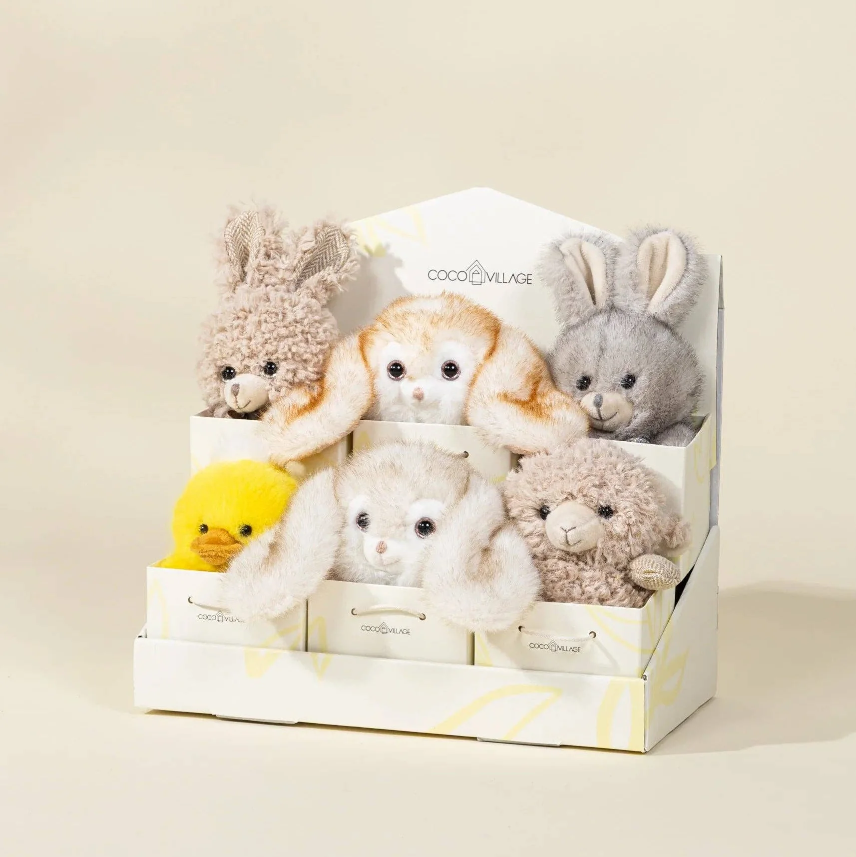 Mini Gift Plush Toy - Grey Rabbit - Image 3