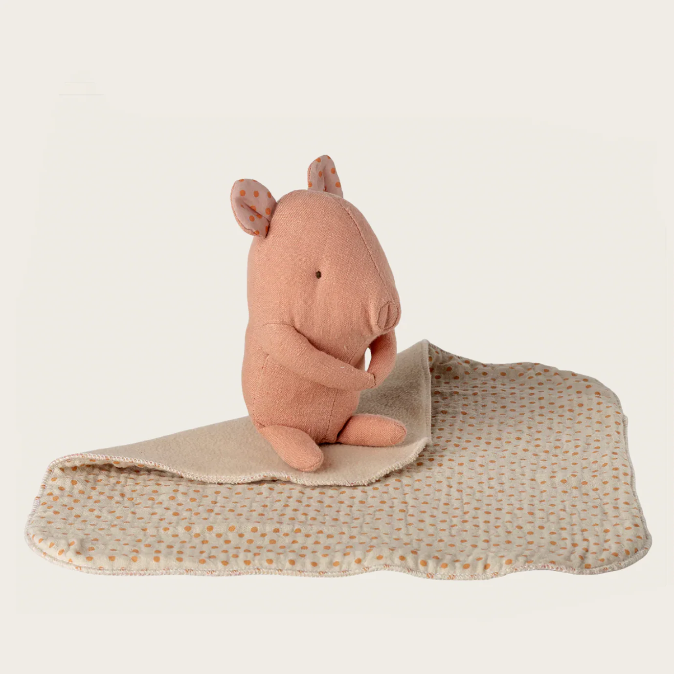 Mini Lullaby friends Pig - Rose - Image 3