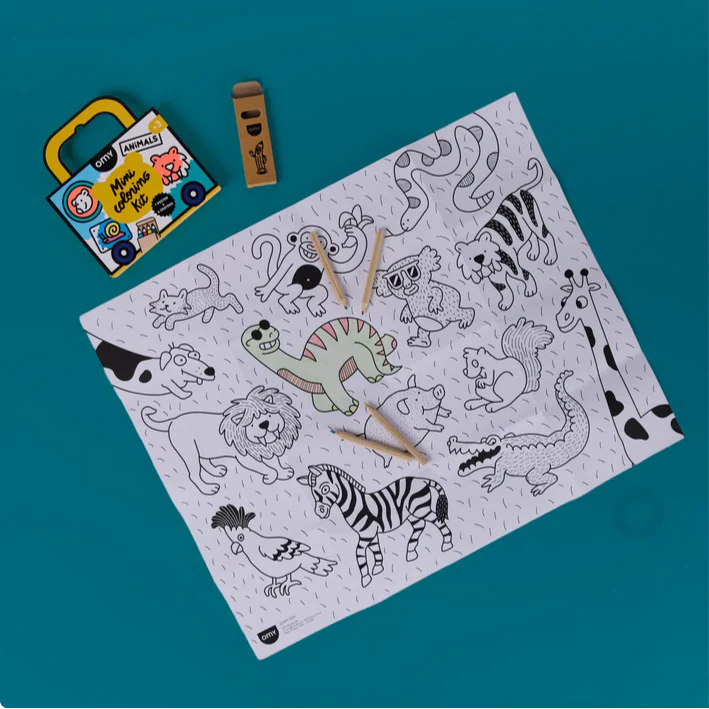 Mini Pocket Coloring Animals - Image 3