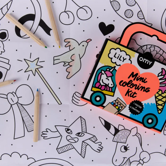 Mini Pocket Coloring Unicorn - Image 2