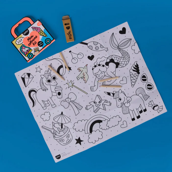 Mini Pocket Coloring Unicorn - Image 4