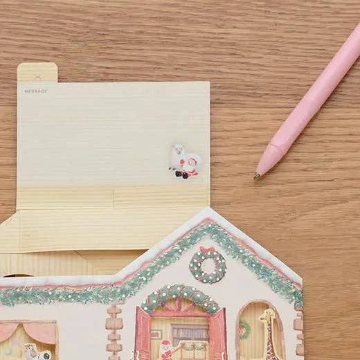 Mini Santa House Pop-Up Card - Image 6