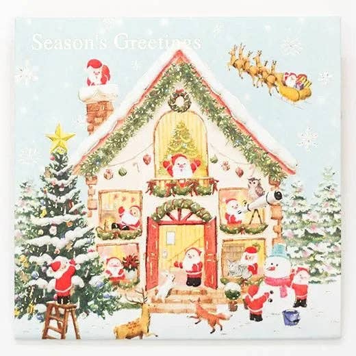 Mini Santa Pop-Up Card - Image 2