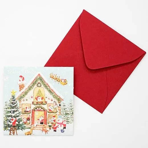 Mini Santa Pop-Up Card - Image 5