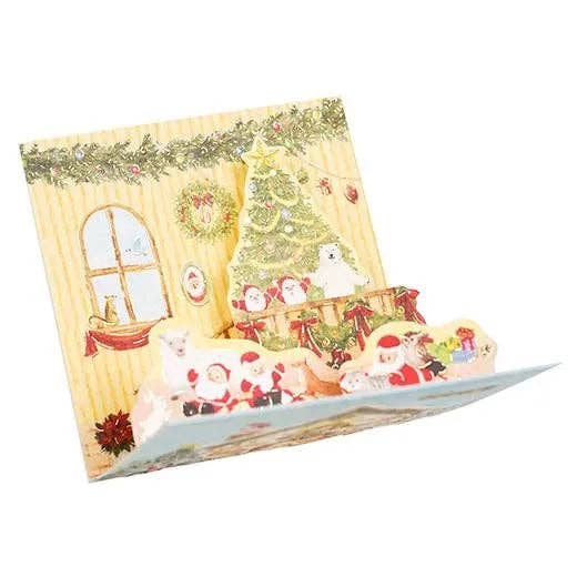 Mini Santa Pop-Up Card - Image 6