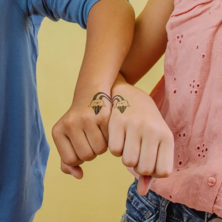 Mini Tattoo Palooza Temporary Tats X Suzy Ultman- Ice Cream Party - Image 3