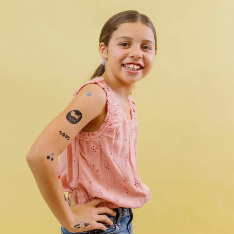 Mini Tattoo Palooza Temporary Tats X Suzy Ultman- Ice Cream Party - Image 4