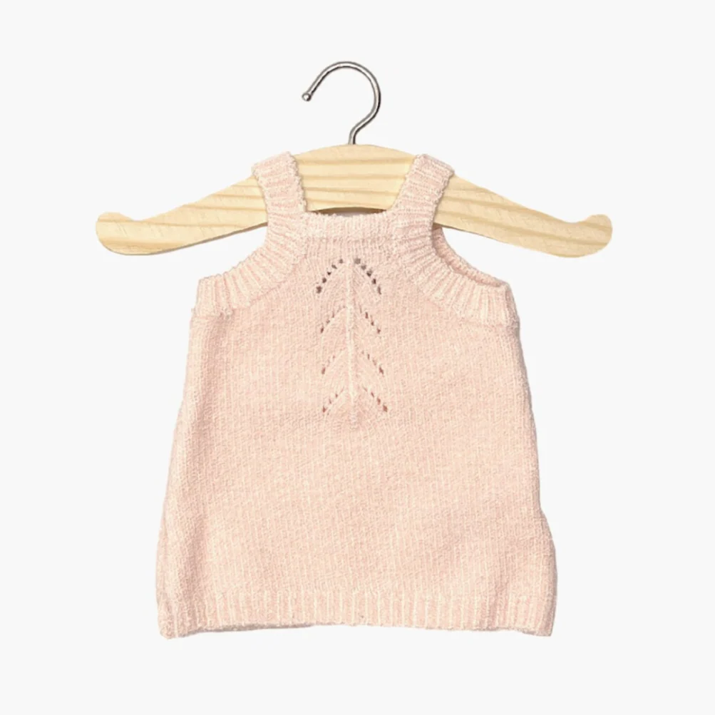 Baby Doll Pink Gisèle Knit Dress -34cm/13.5in dolls