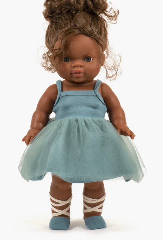 Fern Green Ballet Shoes -34cm/13.5in dolls - Image 2