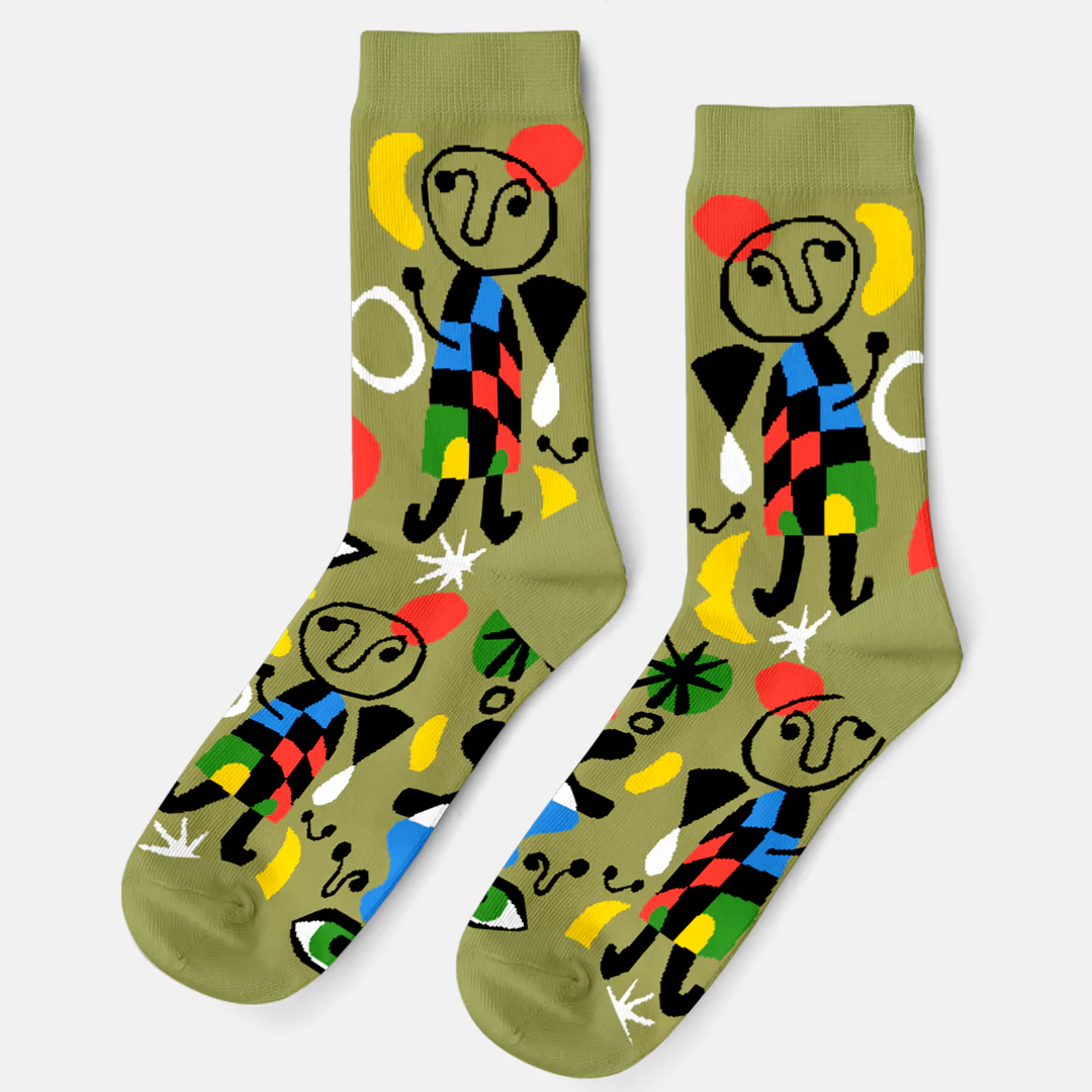 Miró - Large Crew Socks - Image 2