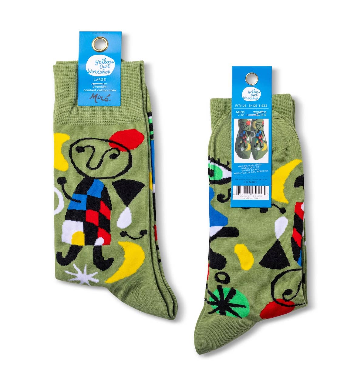 Miró - Large Crew Socks - Image 3