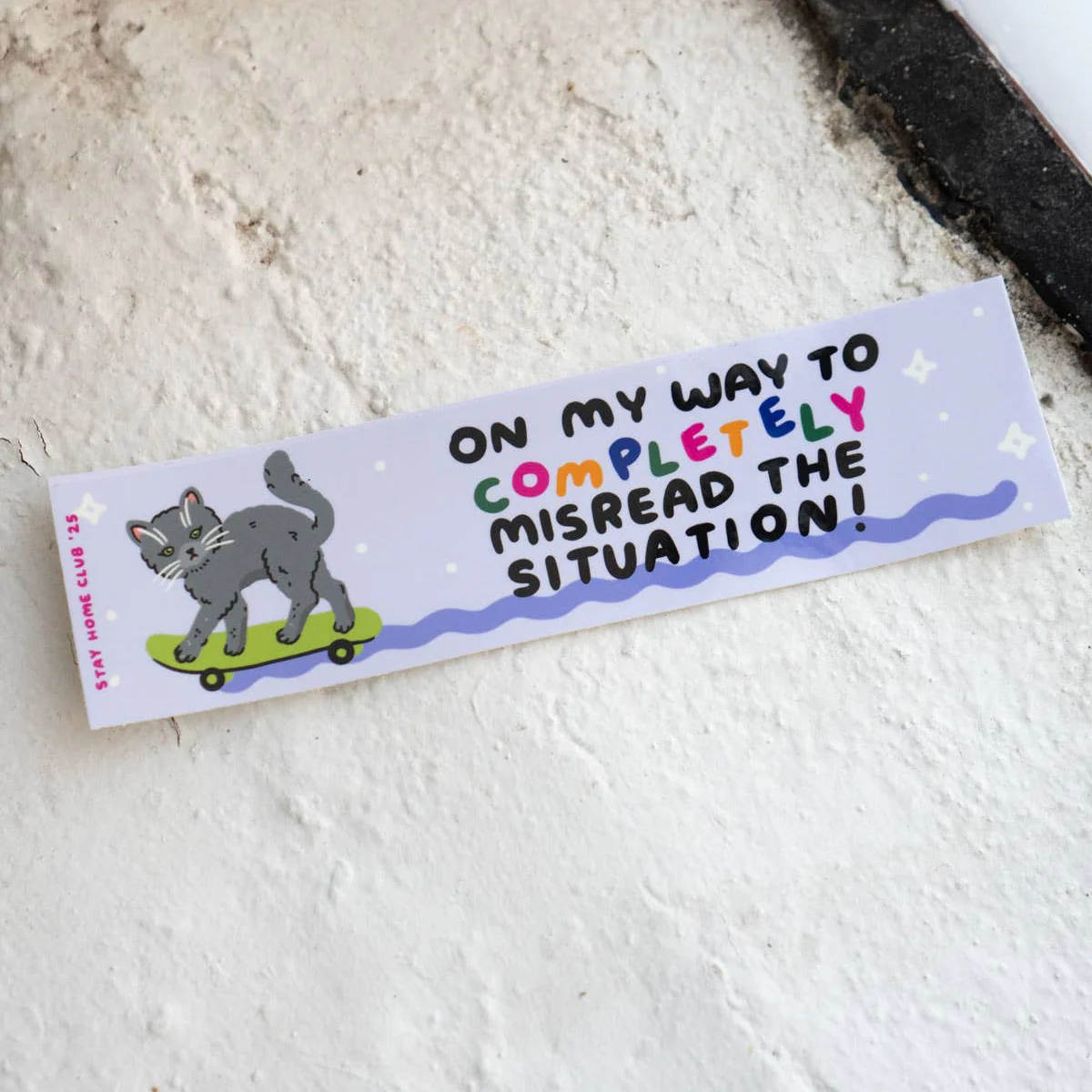 Misread the Situation Bumper Sticker - Image 2