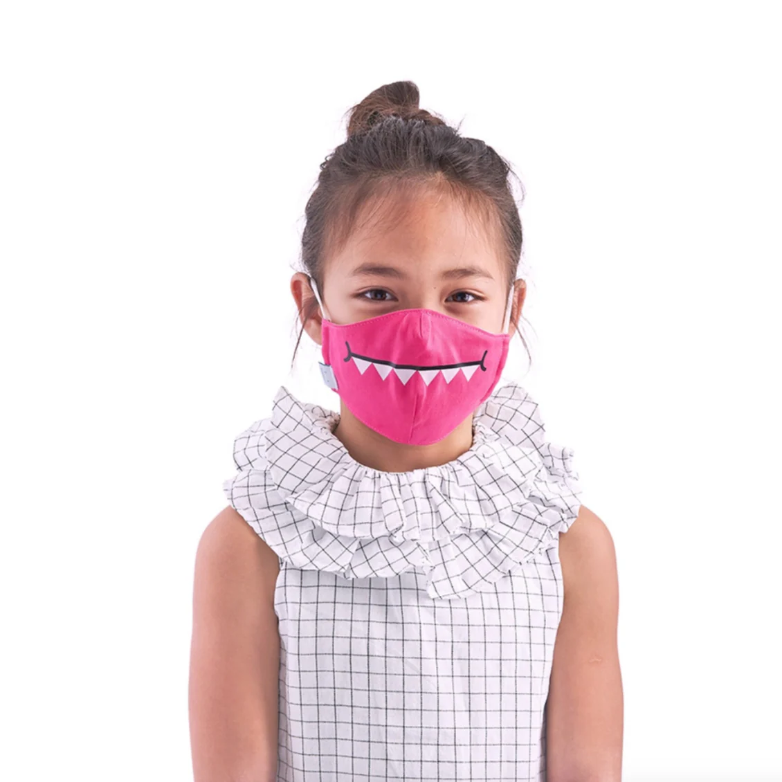 Miss Dino Face Mask -kid's & adult - Image 4