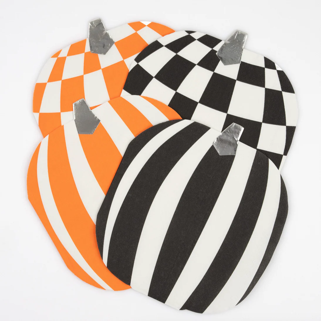 Mod Pattern Pumpkin Napkins (16pk)