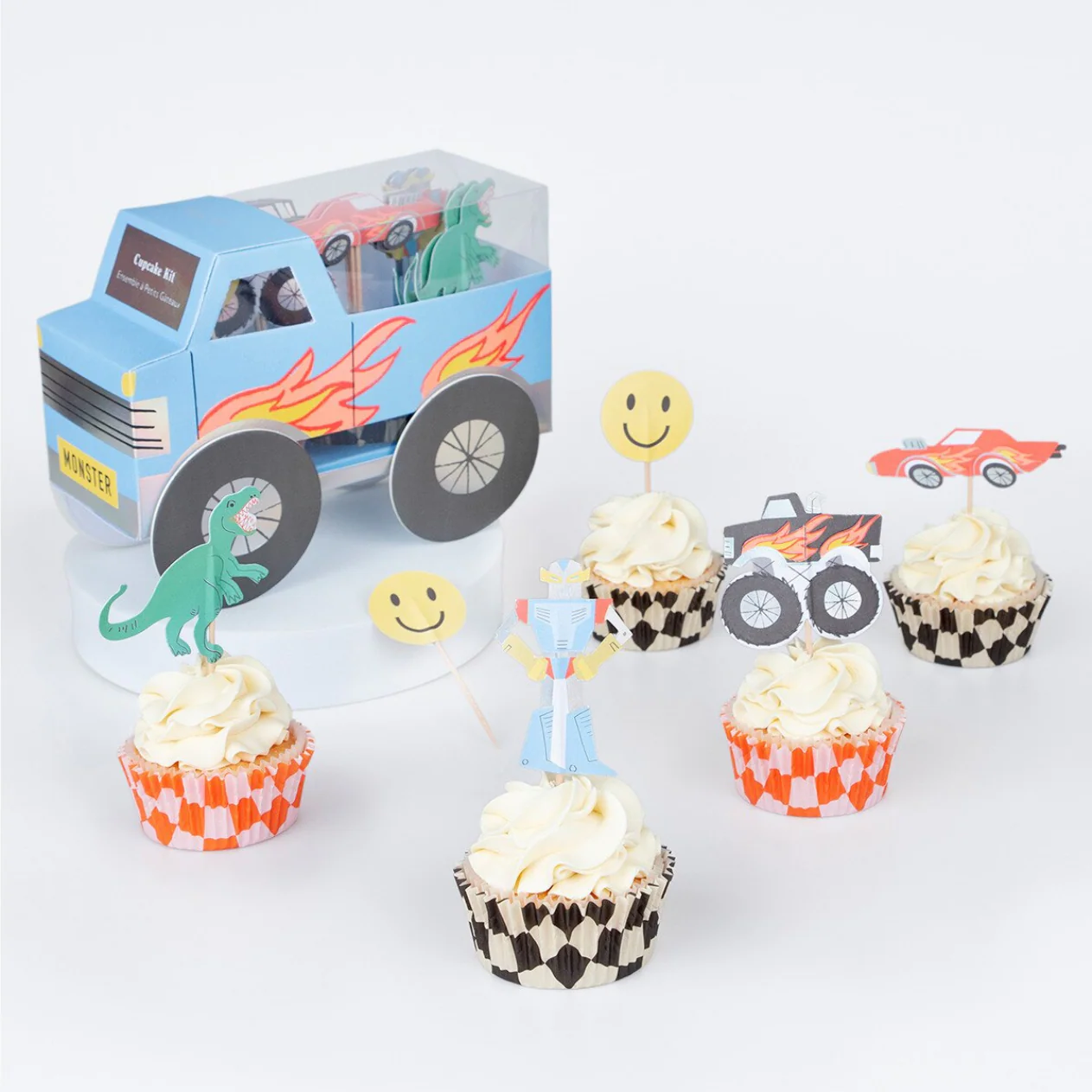 Monster Truck Cupcake Kit (x24 toppers) - Image 2
