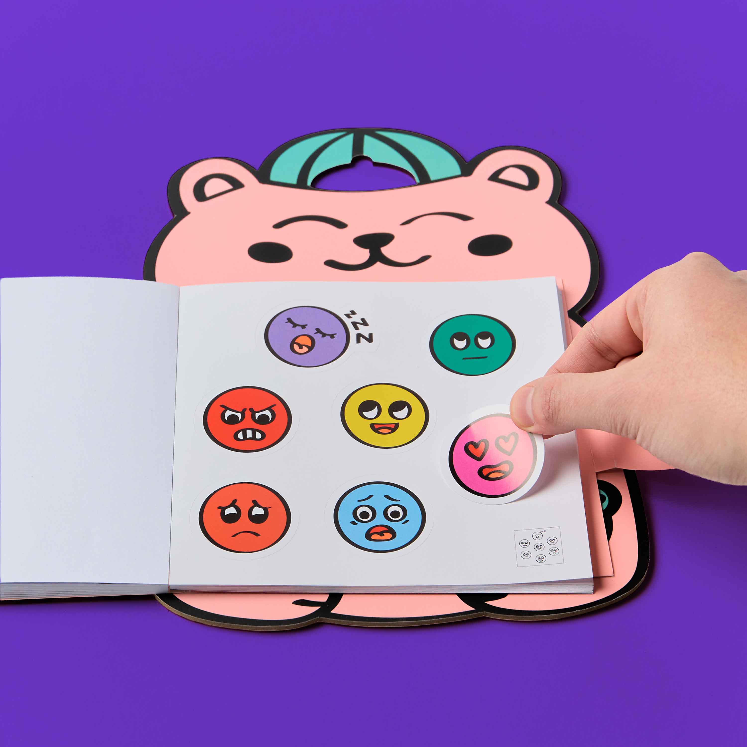 MONTESSORI STICKERS BOOK- EMOTIONS - Image 2