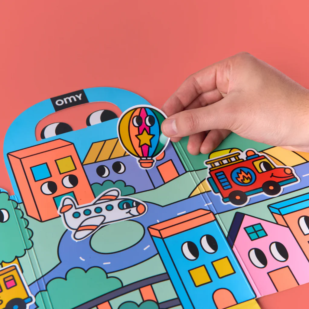 Montessori Stickers Kit - Vroom Vroom - Image 2