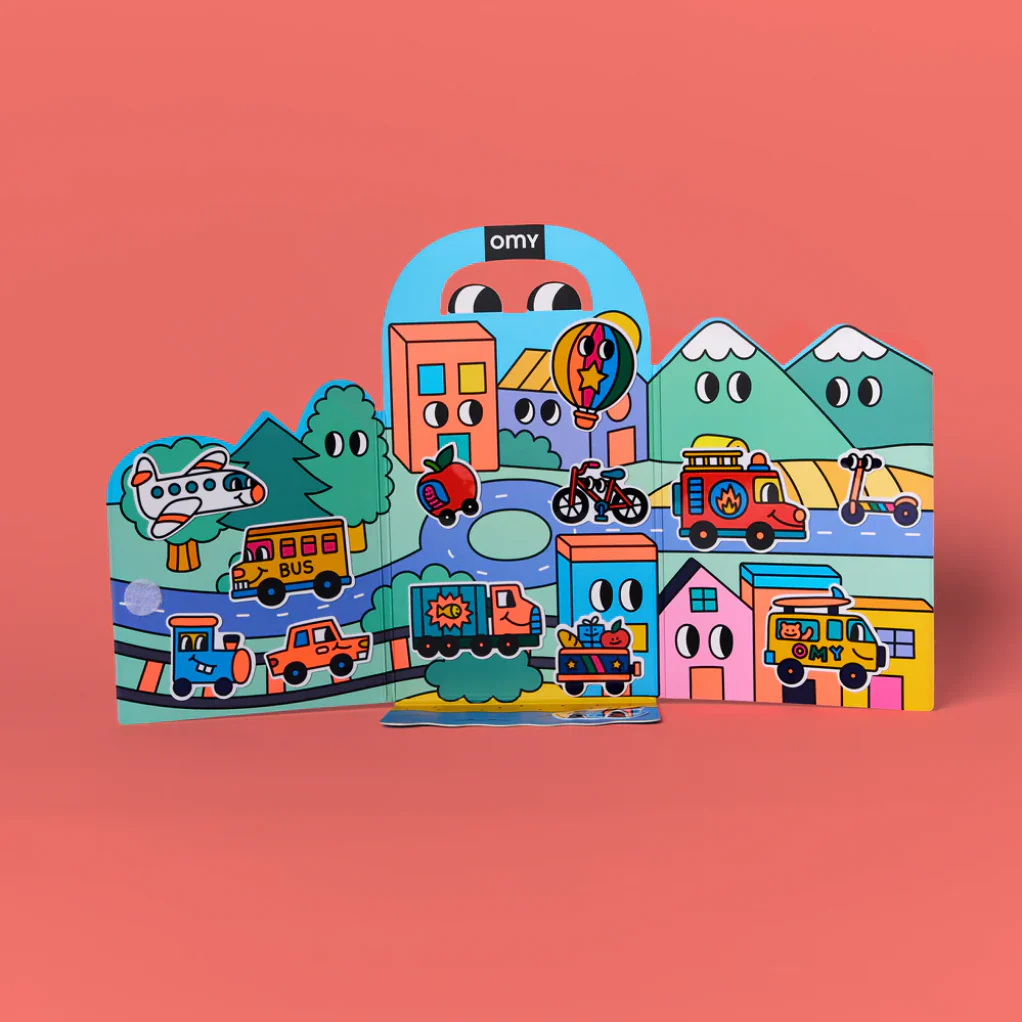 Montessori Stickers Kit - Vroom Vroom - Image 3