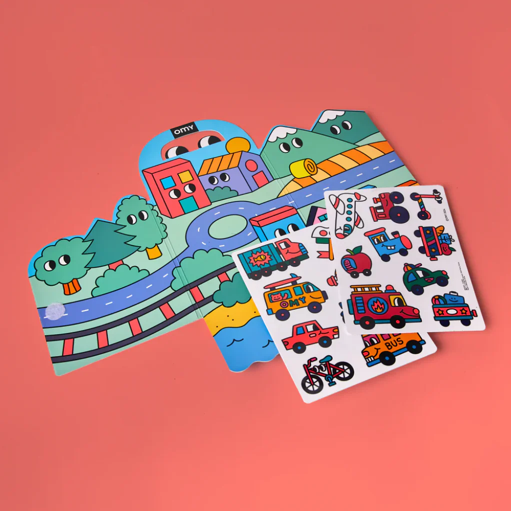 Montessori Stickers Kit - Vroom Vroom - Image 4