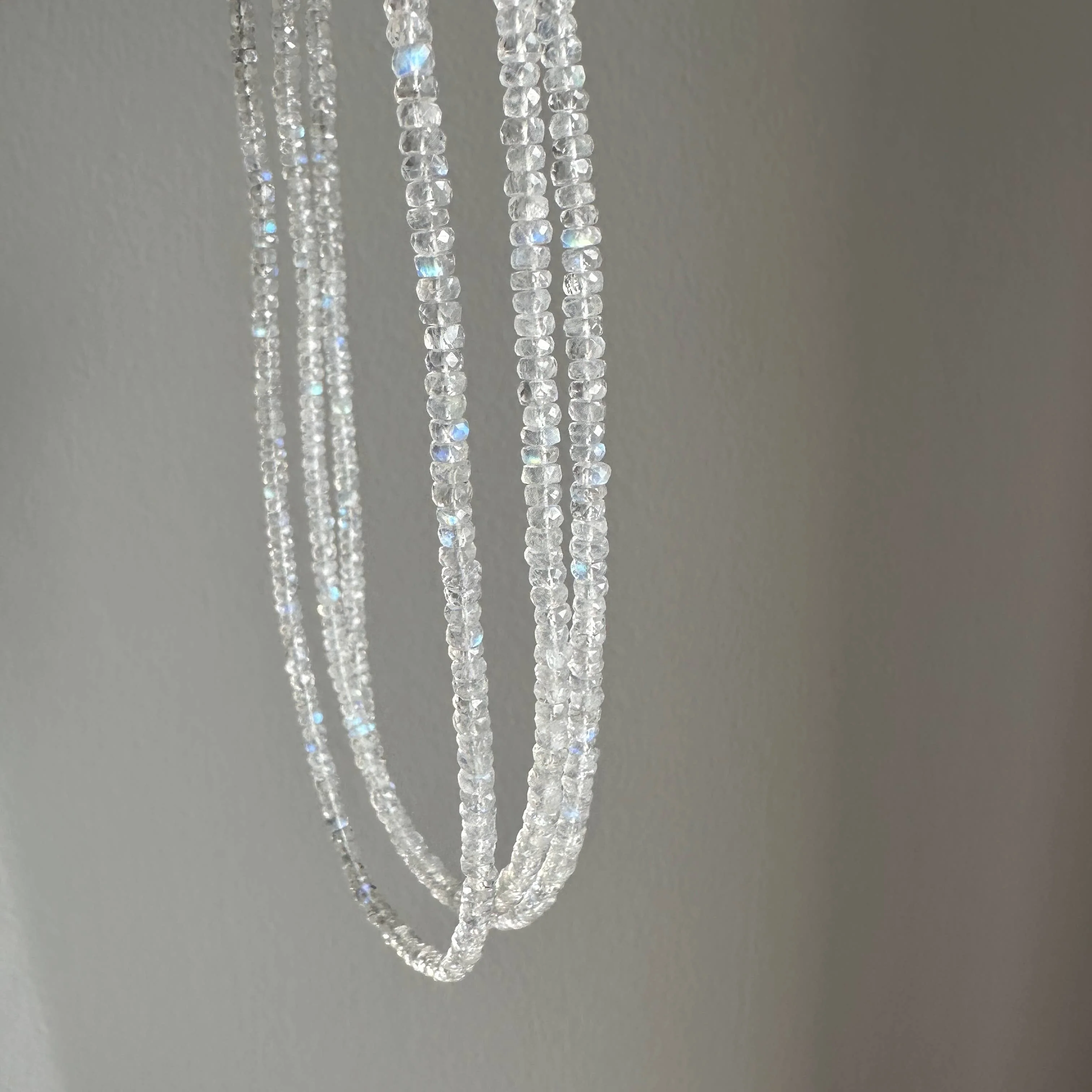 Moonstone Protection Necklace | Spiritual Beaded Necklace