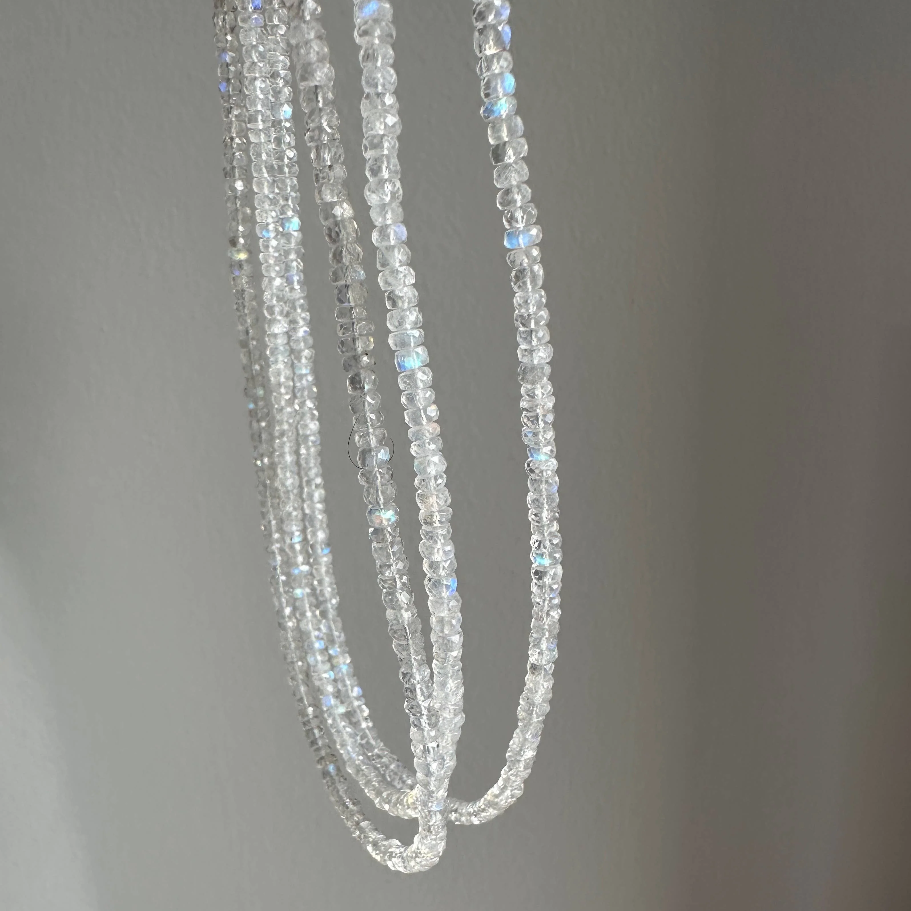 Moonstone Protection Necklace | Spiritual Beaded Necklace - Image 2