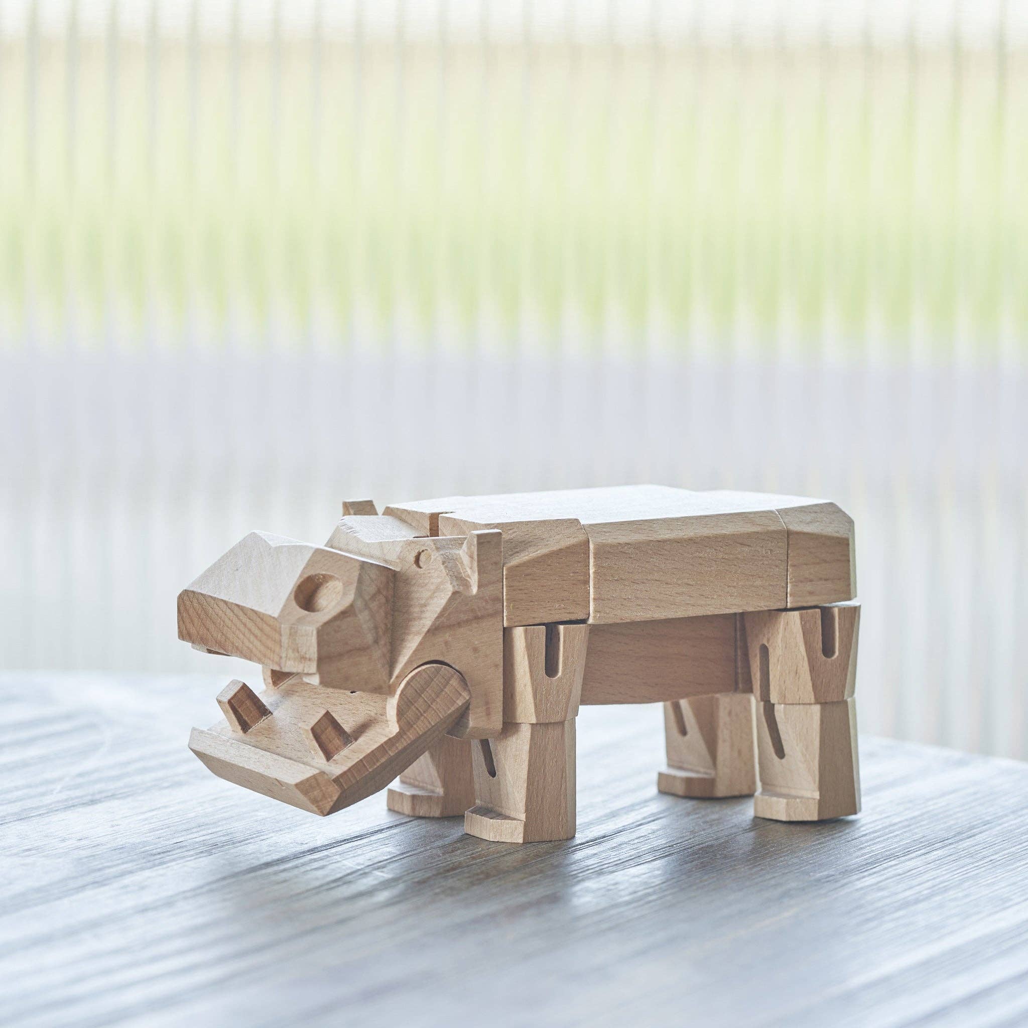 Morphits Hippo Wooden Toy - Image 14